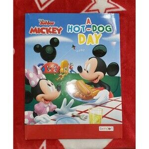 Disney/Jr.Mickey Mouse  Club House: A Hot Dog Day Hardcover & Dust Jacket ......